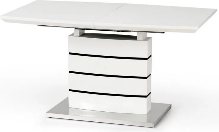 Rozkładany stół Nord na ozdobnej nodze