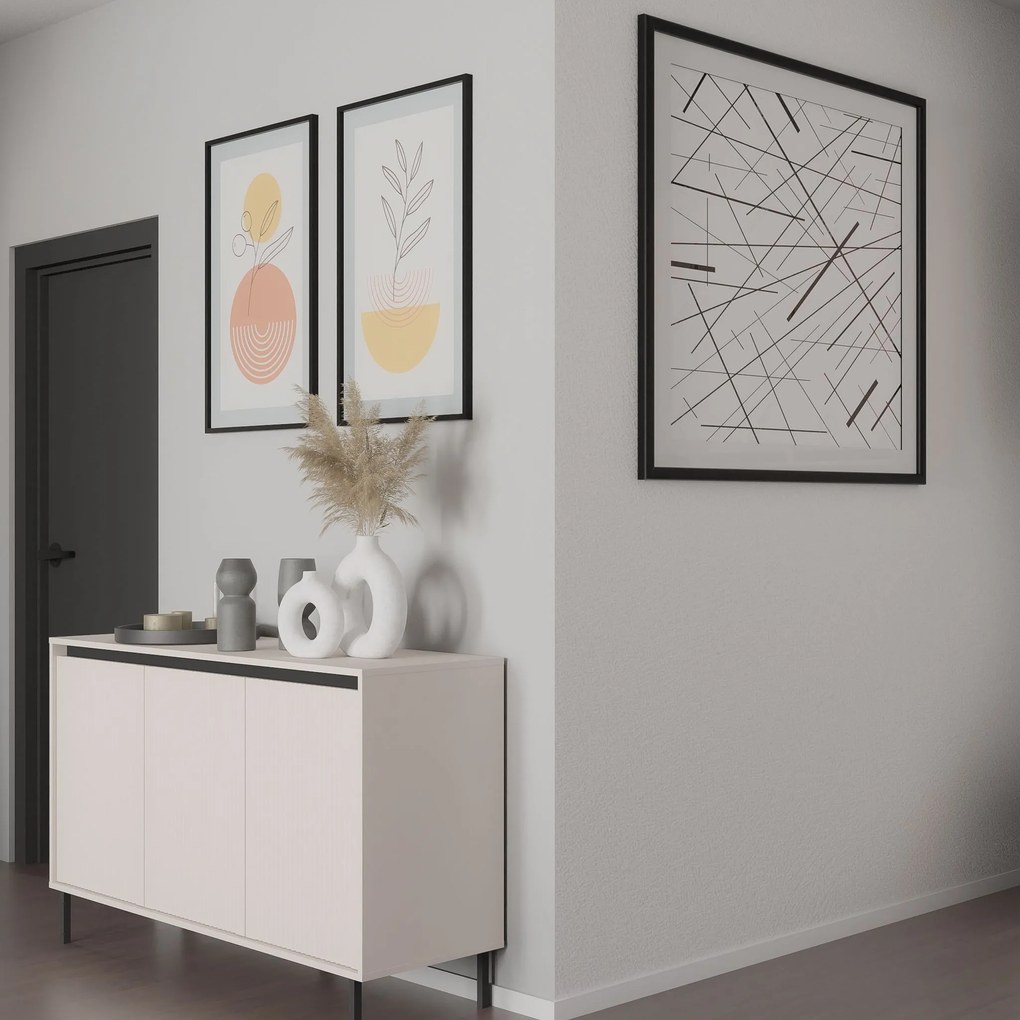 Komoda OSTIA 149 cm do Salonu Sypialni Odcienie beżu