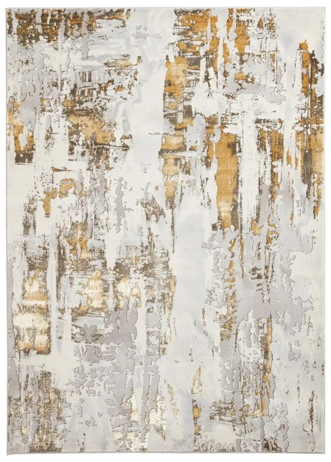 Dywan w jasnoszaro-złotym kolorze 200x290 cm Apollo – Think Rugs