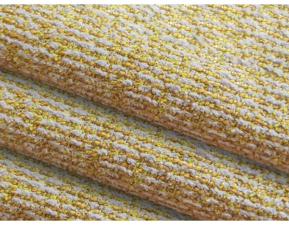 Żółta sofa modułowa 270 cm Ailani – Makamii