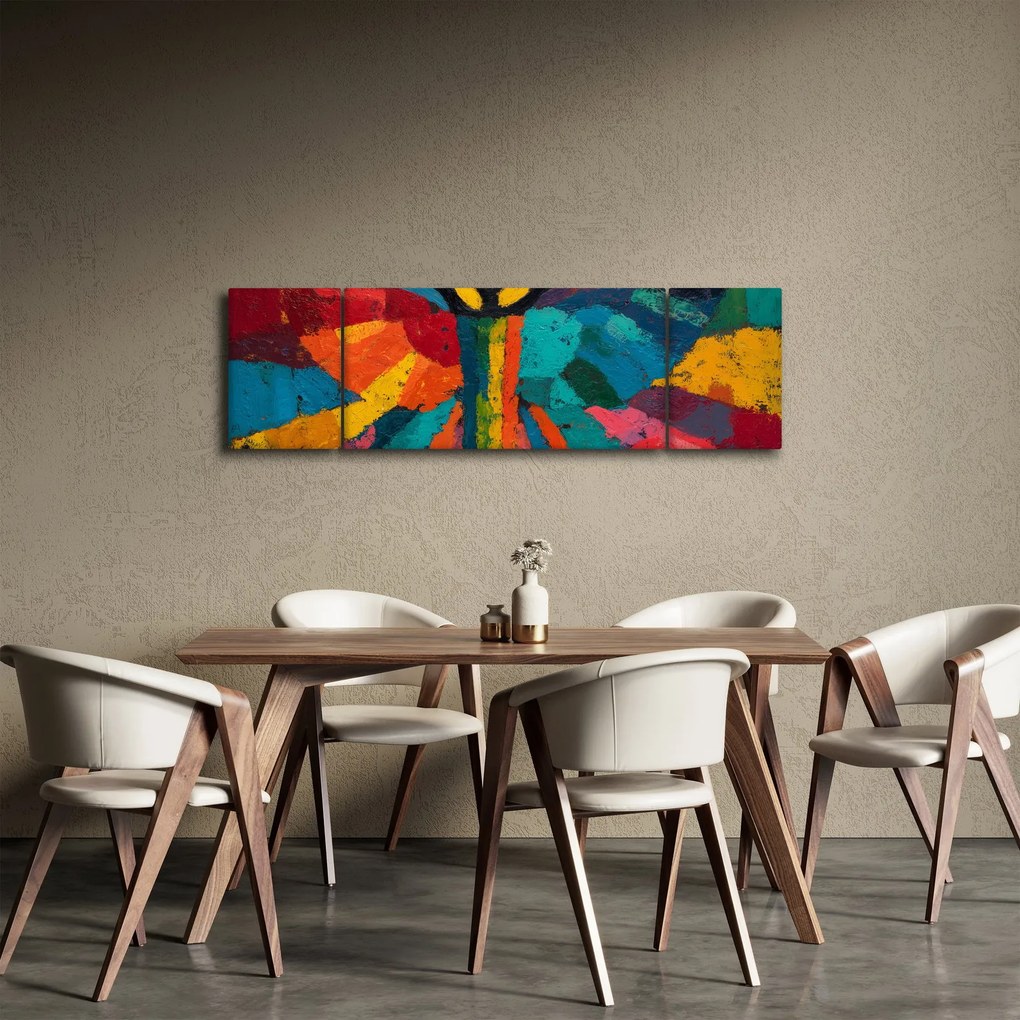 Obraz - Malowany anioł (170x50 cm)