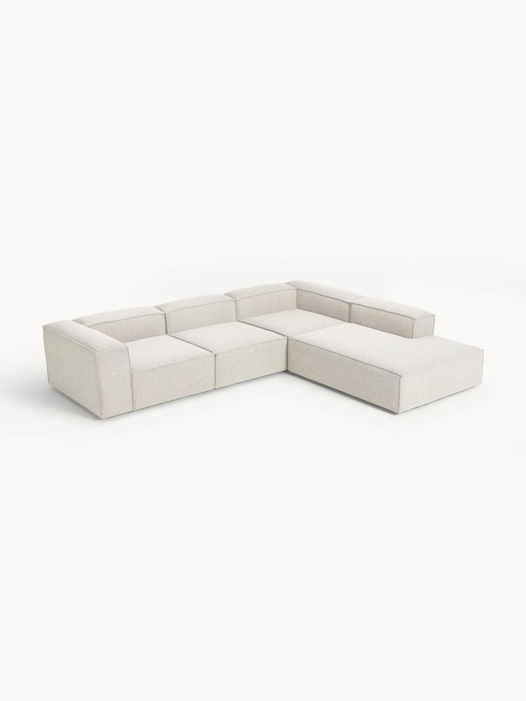 Narożna sofa modułowa Bouclé XL Lennon