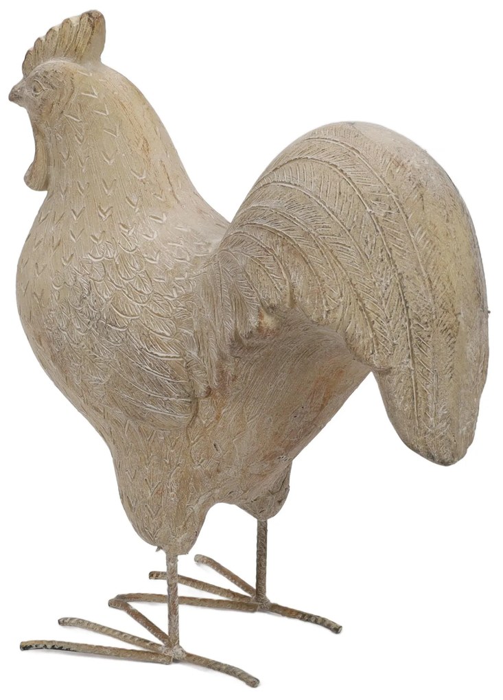 Figurka ogrodowa kura, 40 cm