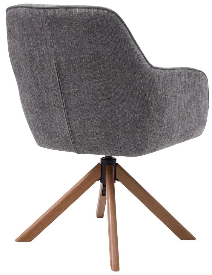 Szare krzesła zestaw 2 szt. Avola – Unique Furniture