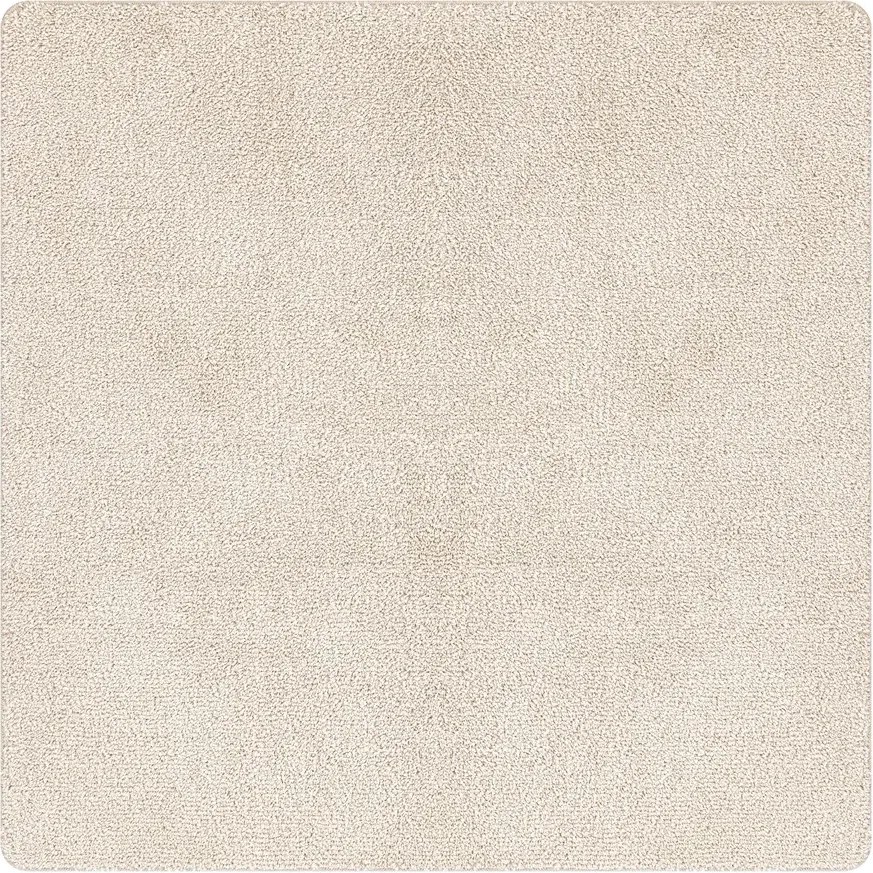 Kremowy miękki dywan kwadratowy 200x200 B7-A75