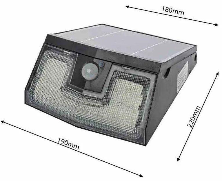 Lampa Solarna Transformer 7W 4000K