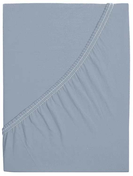 4Home prześcieradło jersey Ideal szarz, 90 x 200 cm, 90 x 200 cm