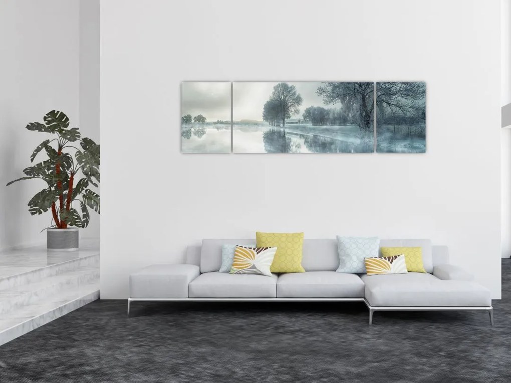 Obraz zimowej natury (170x50 cm)