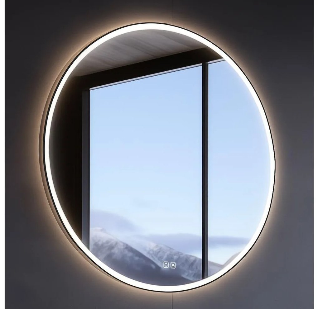 NIMCO ZPC 28001RVX-90 - LED lustro łazienkowe 3000-6500K śr. 70 cm IP44