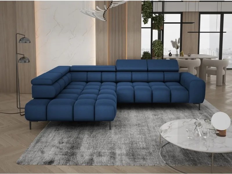 Narożnik PLAZA L Lewostronny w tkaninie SOLAR 79 WERSAL