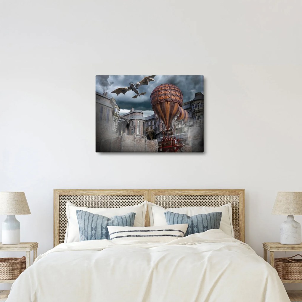 Obraz - Surrealistyczny krajobraz (70x50 cm)