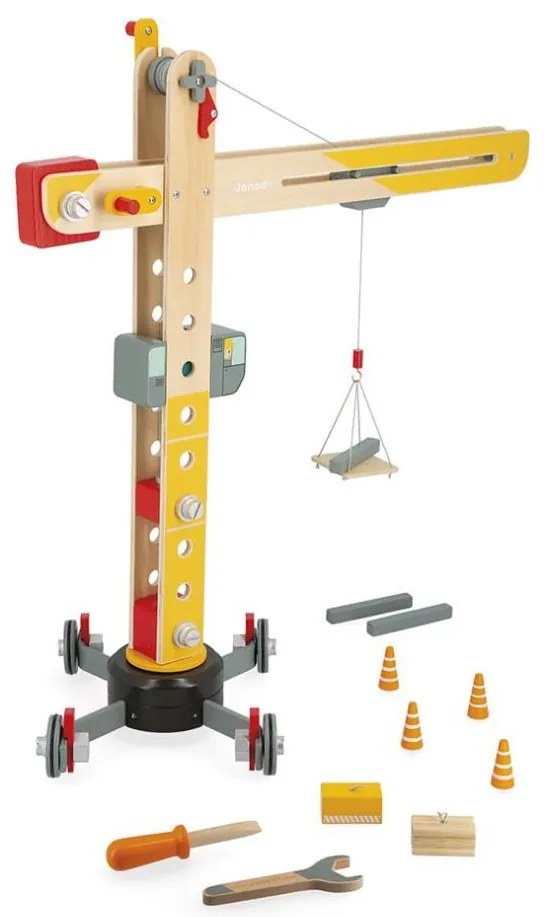 Janod - Drewniany dźwig BOLID