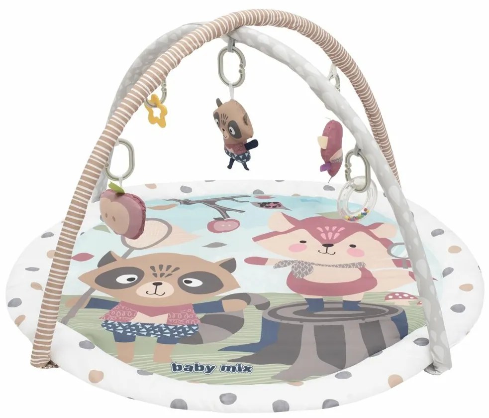 Baby Mix Kocyk do zabawy Las, 89 x 58 cm