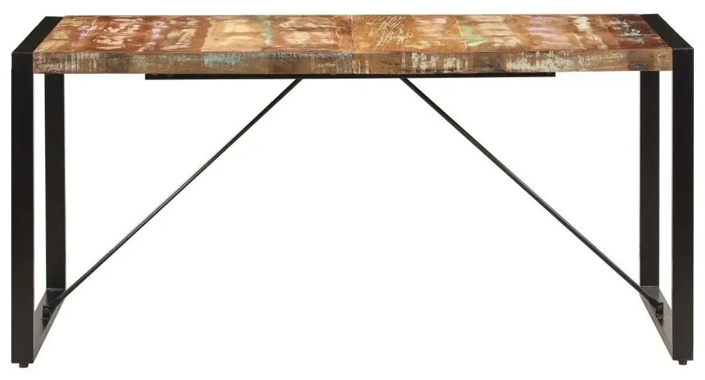 Wielokolorowy stół industrialny 80x160 – Fulo 3X