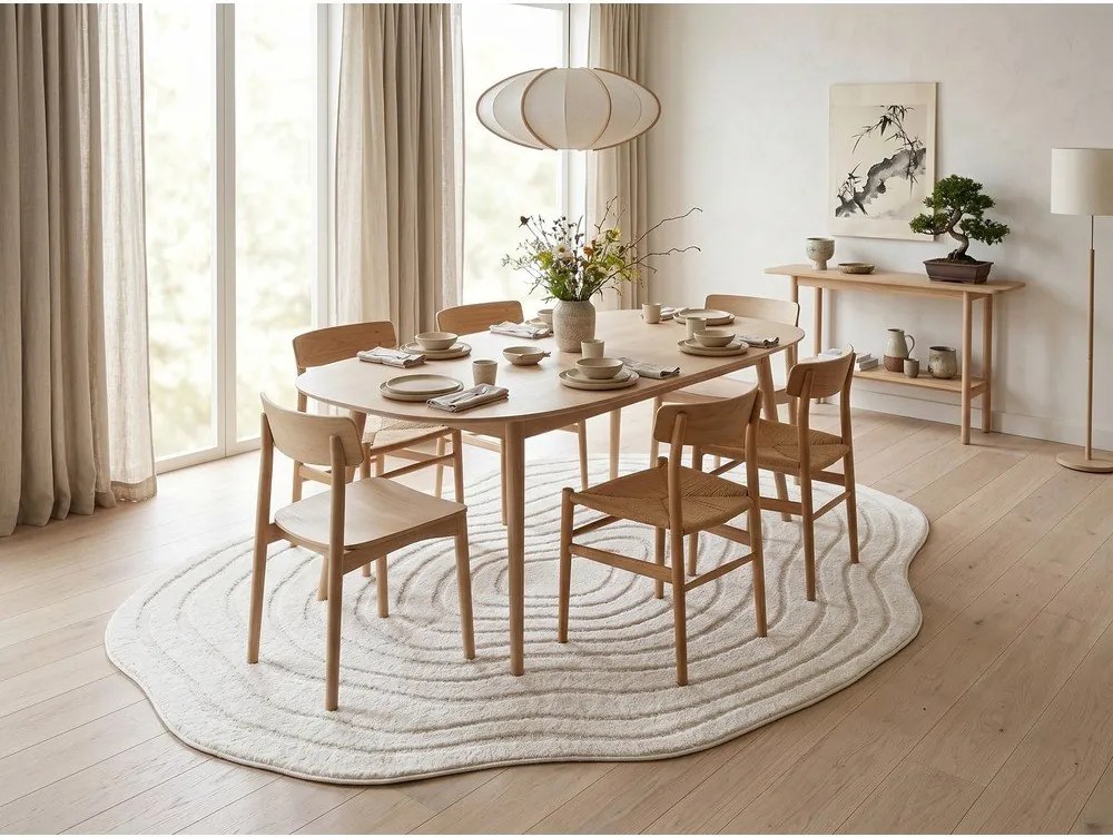 Kremowy dywan 160x230 cm Pebble – ESTE
