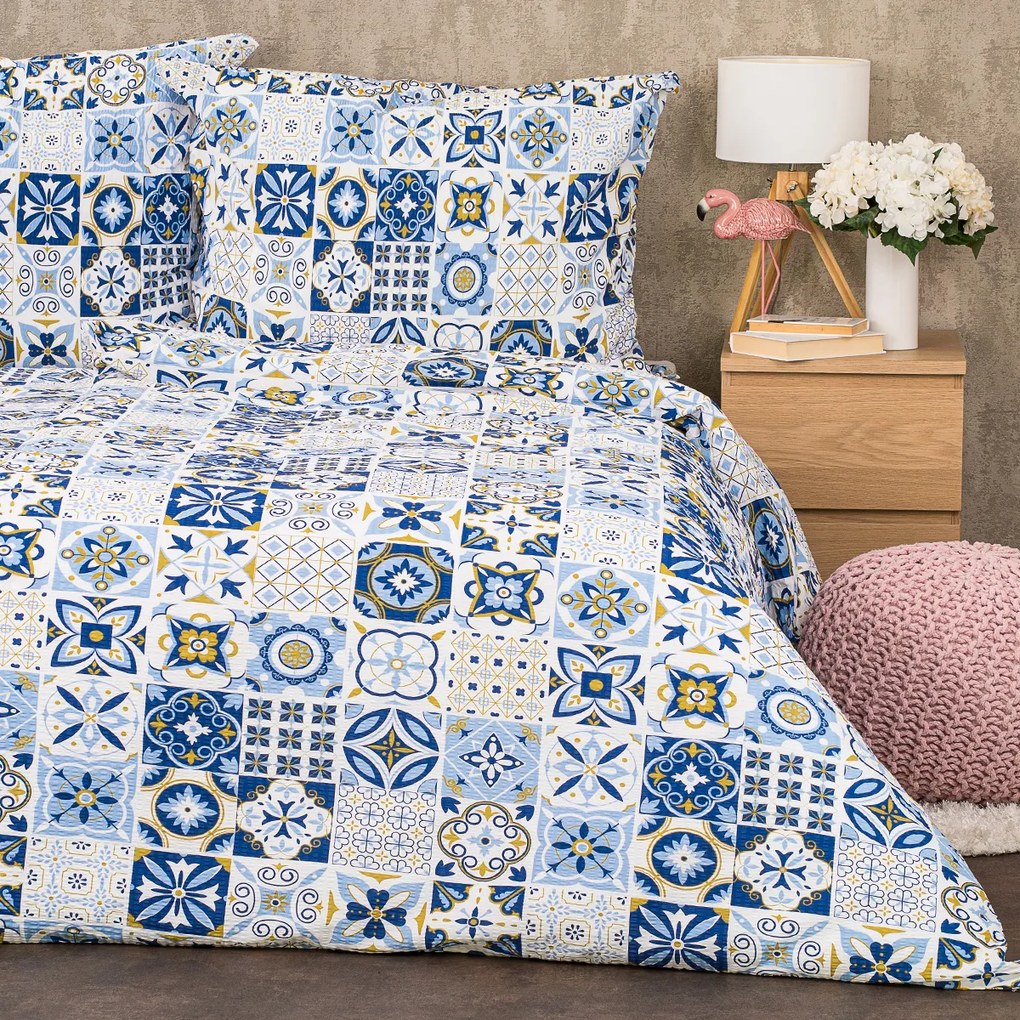 4Home Pościel z kory Azul, 160 x 200 cm, 70 x 80 cm