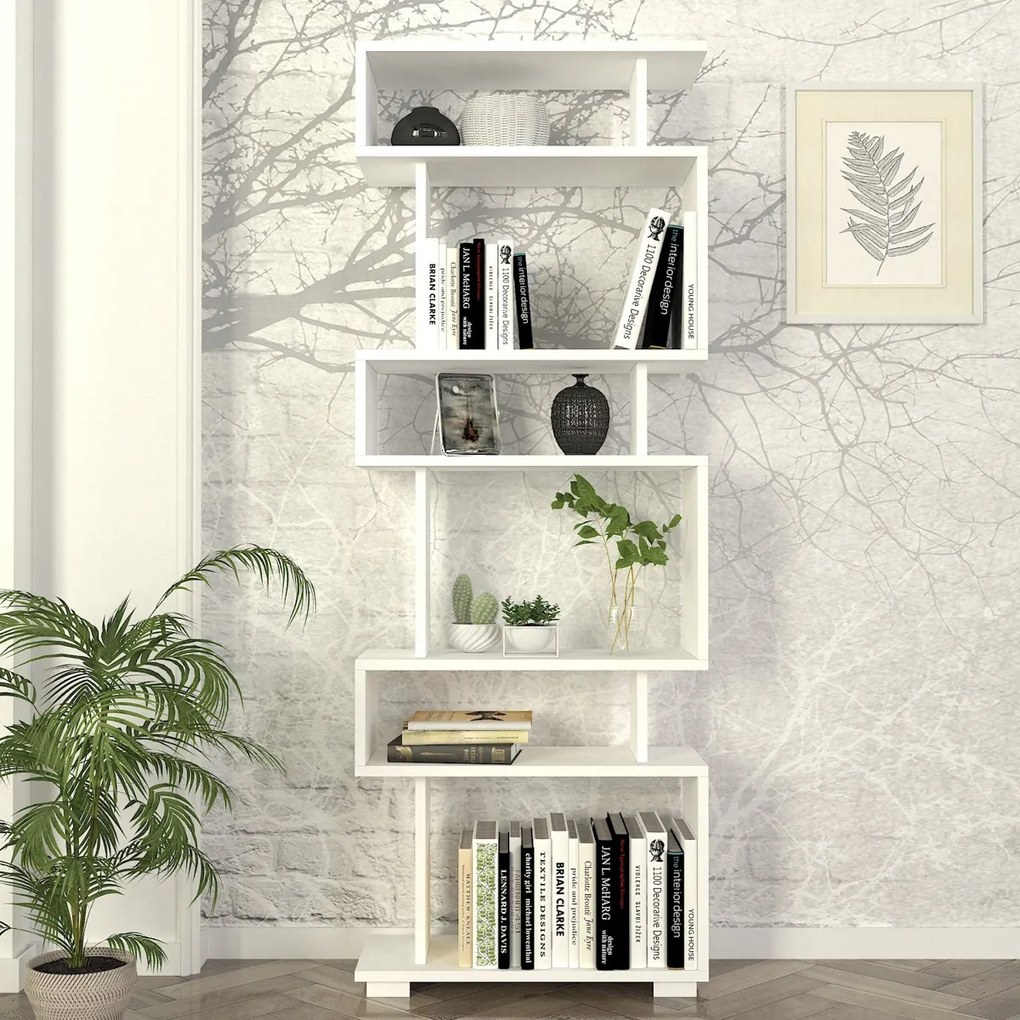 Blok biblioteczny biały