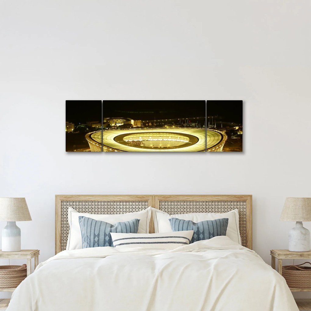 Obraz - stadion piłkarski (170x50 cm)