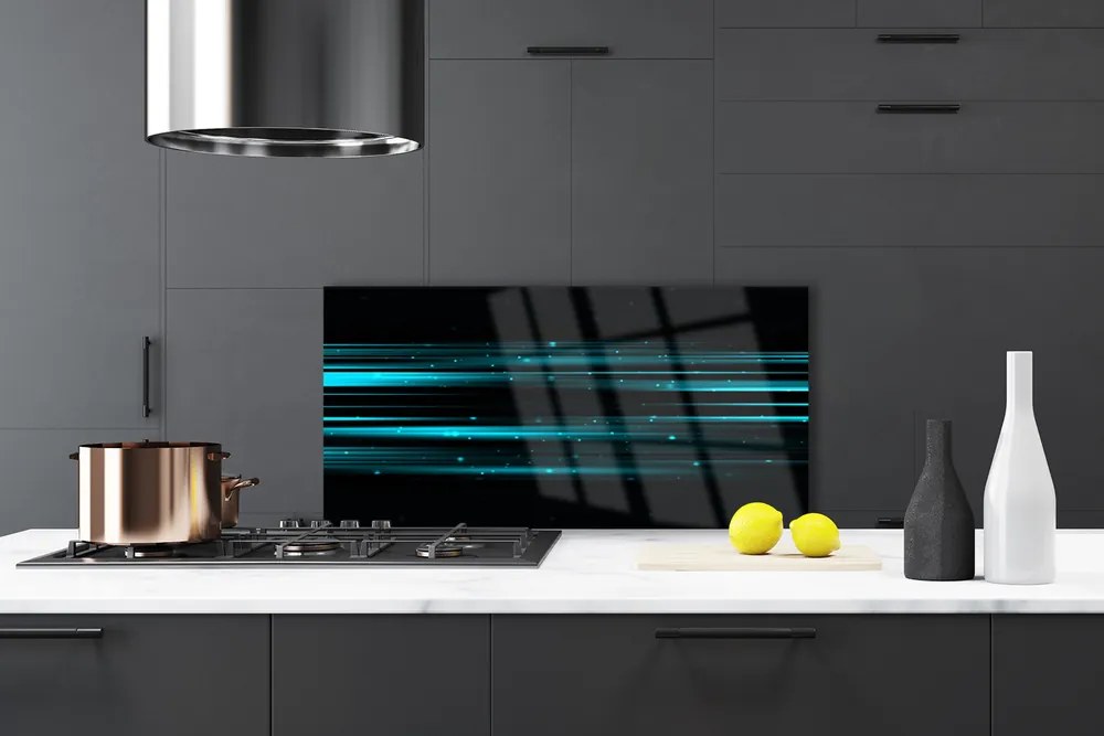 Panel nad blat kuchenny Fluidyczna Forma Przestrzenna