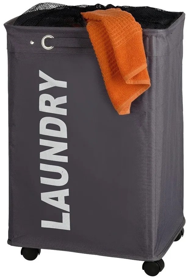 Kosz na pranie QUADRO - pojemnik 79 l, WENKO