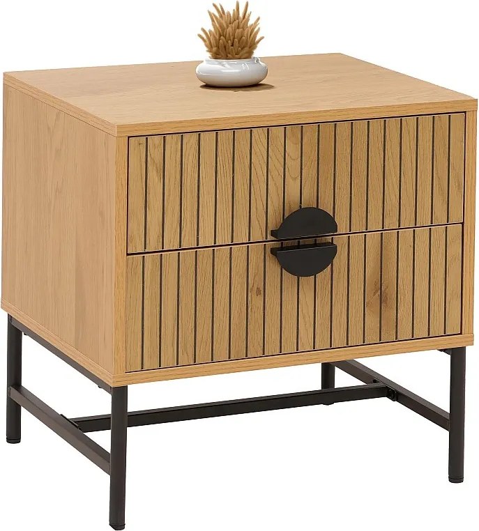 Szafka nocna MCW-O39,  naturalny