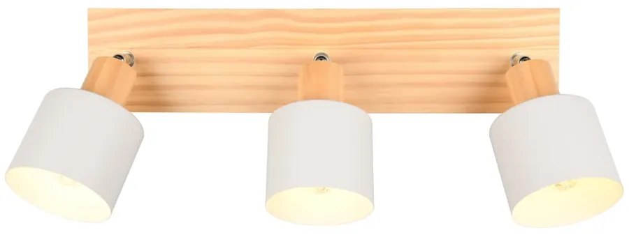 Biało-naturalna lampa punktowa ø 9 cm Shanti – Trio