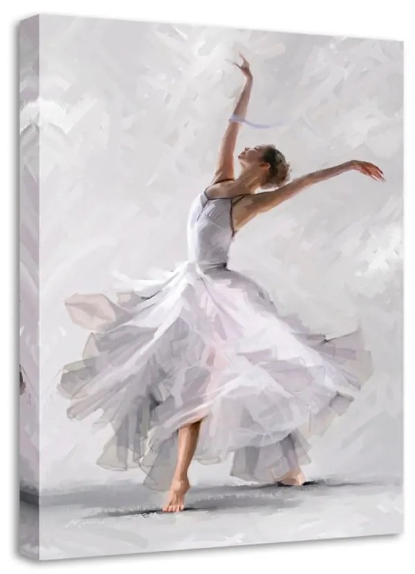 Obraz Styler Canvas Waterdance Dancer II, 60x80 cm