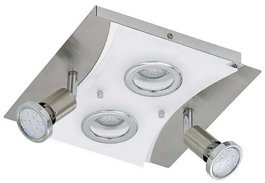 Briloner 3582-042 - LED sufitowe RIPOSO 2xLED/5W/230V + 2xGU10/3W