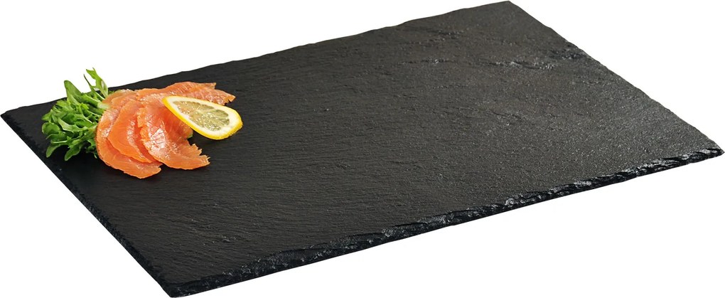 Deska do serwowania dań z łupka kamiennego, półmisek na przekąski z kamienia