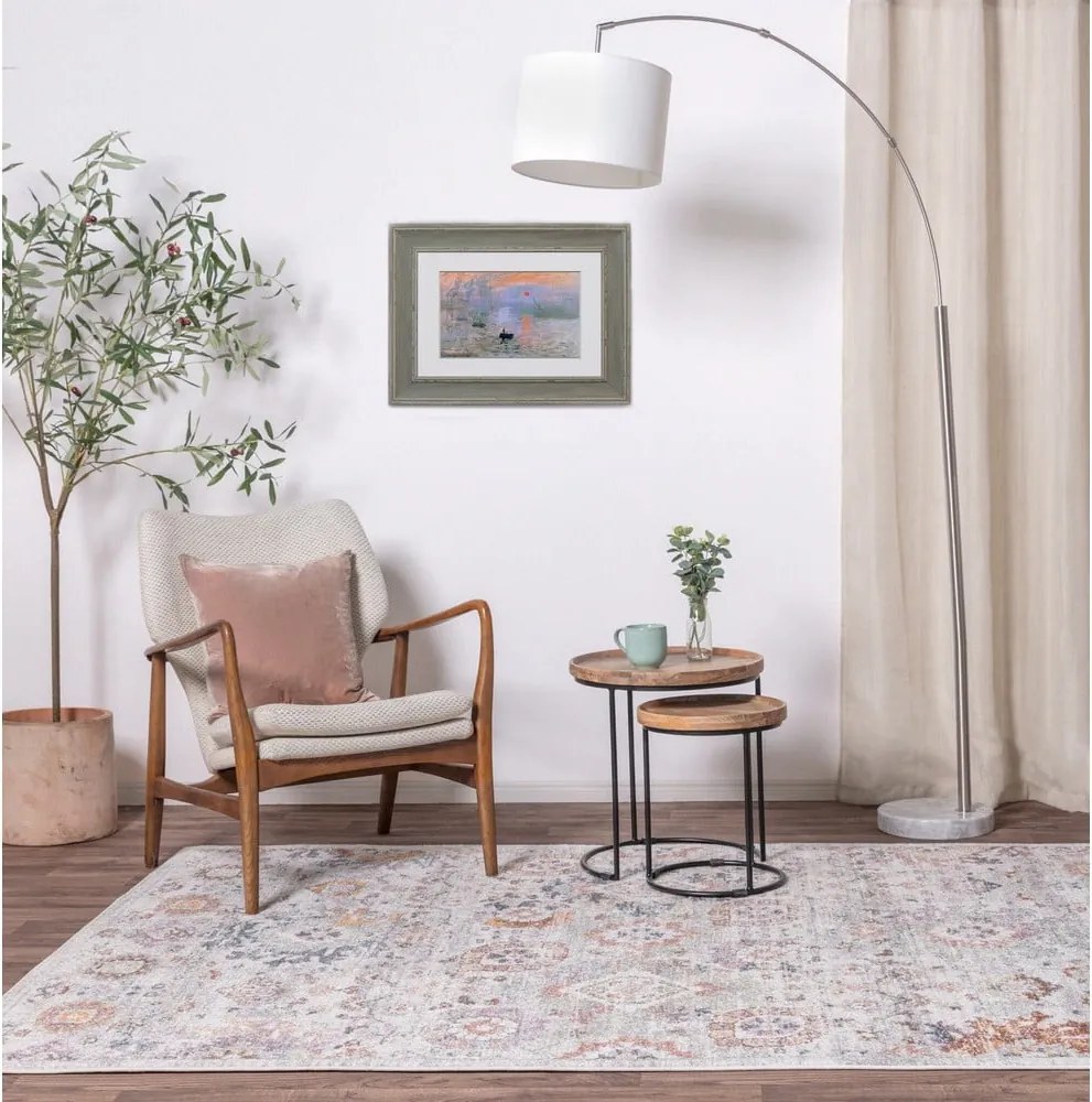 Beżowy dywan 290x200 cm Flores - Asiatic Carpets