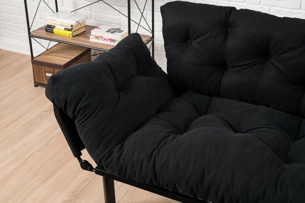 Sofa rozkładana Nitta Black