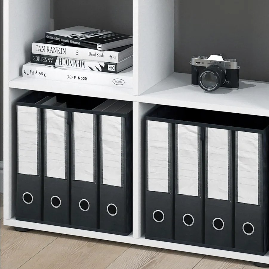 Room Divider biały 72.6x29x72 tetra