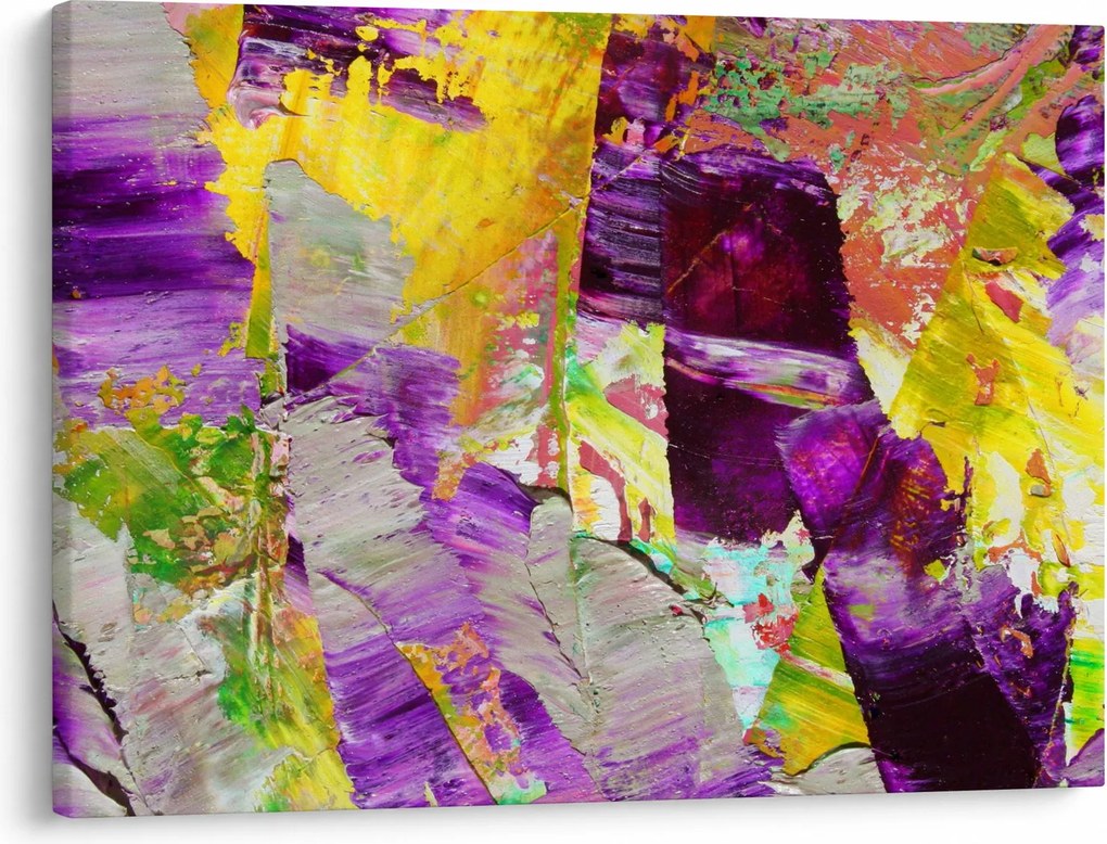 Obraz abstrakcji - malarstwo (70x50 cm)