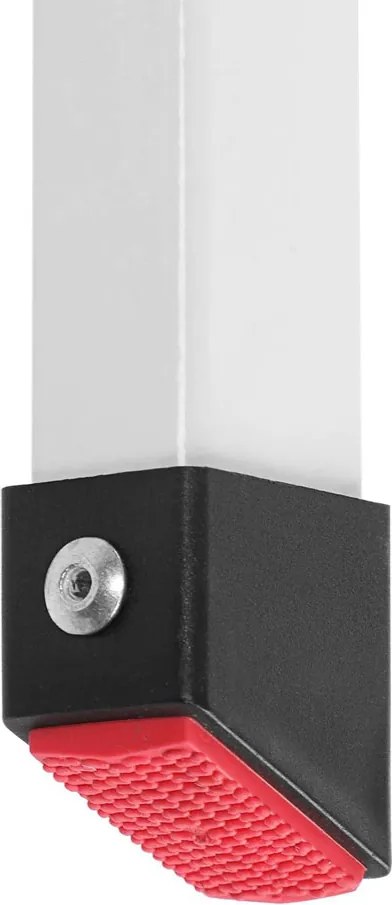 Składana drabinka STEP, 3 stopnie, max. 150 kg, biały/czarny SongmicsHome