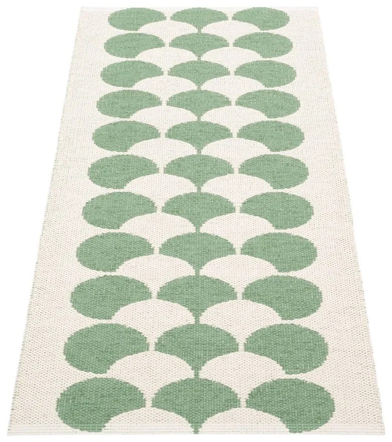 Zielono-kremowy chodnik odpowiedni na zewnątrz 70x150 cm Poppy Oregano – Pappelina