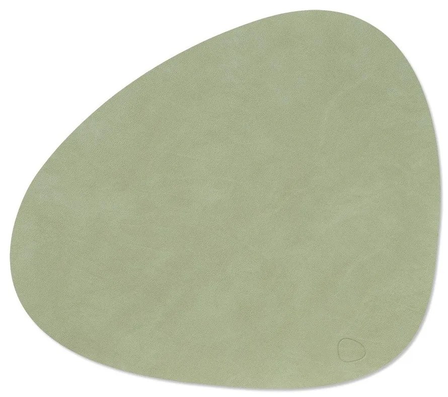 Mata stołowa ze skóry ekologicznej 37x44 cm Curve L Nupo – LIND DNA