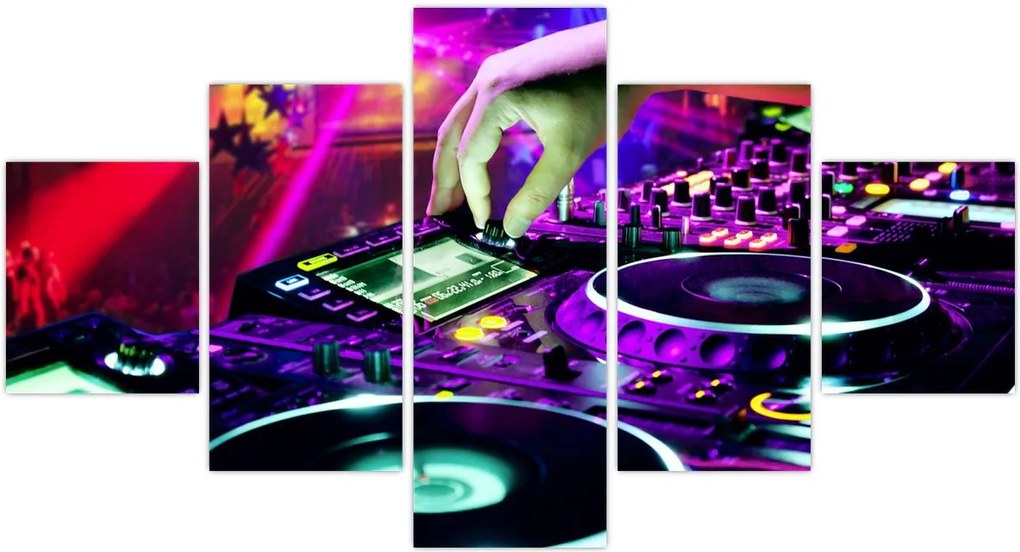 Obraz - DJ (125x70 cm)