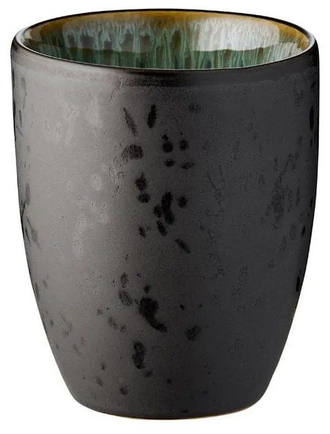 Czarne kubki zestaw 4 szt. do latte ceramiczne 270 ml Gastro Black/Mix – Bitz