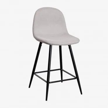 Wysoki Stołek Glamm Negro & ↑65 Cm & Concrete - Sklum