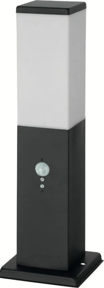 Brilagi - Lampa zewnętrzna z czujnikiem 1xE27/15W/230V 40 cm IP44 czarna