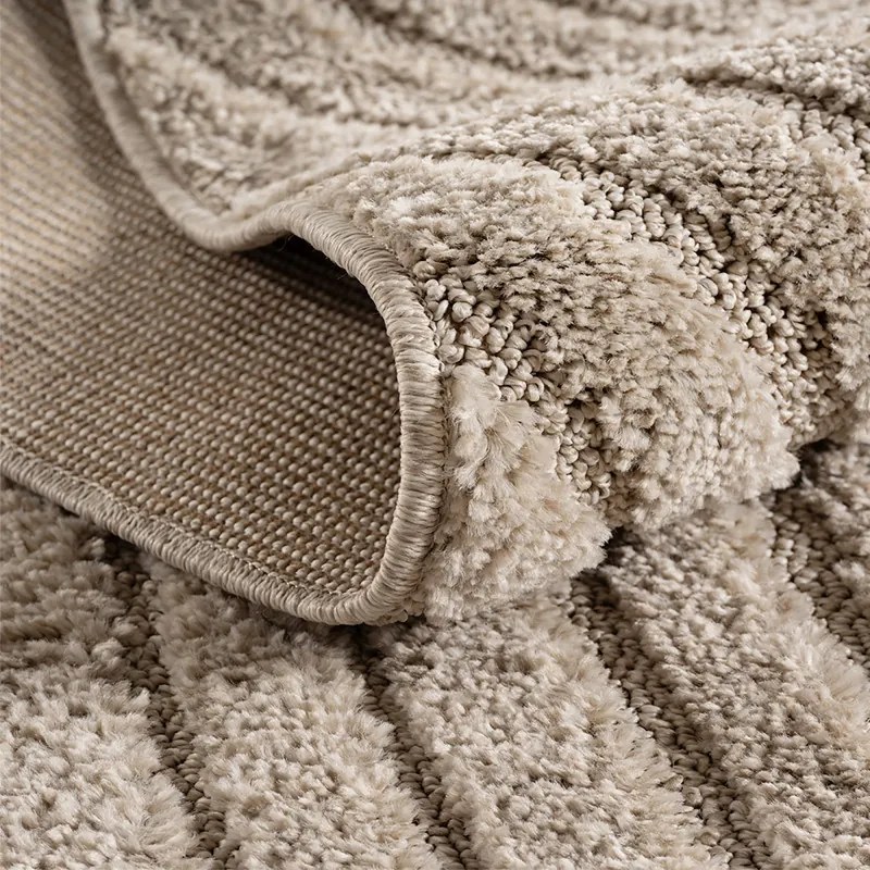 Dywan nowoczesny Art 3D Geometria beżowy 160 cm x 230 cm