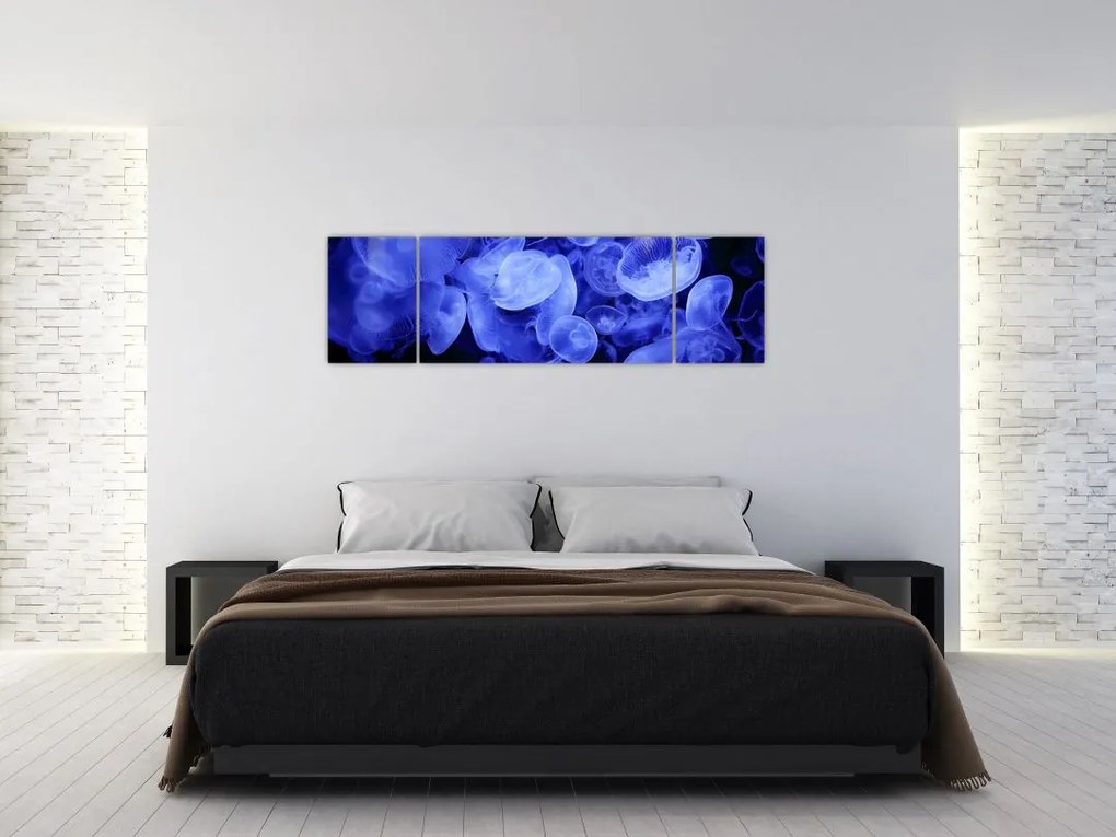 Obraz - Meduzy (170x50 cm)