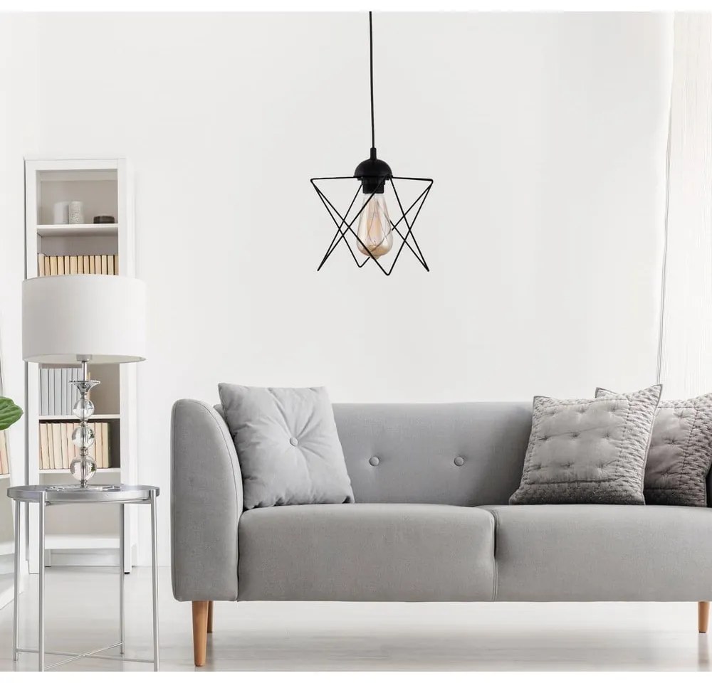 Czarna lampa wisząca – Opviq lights