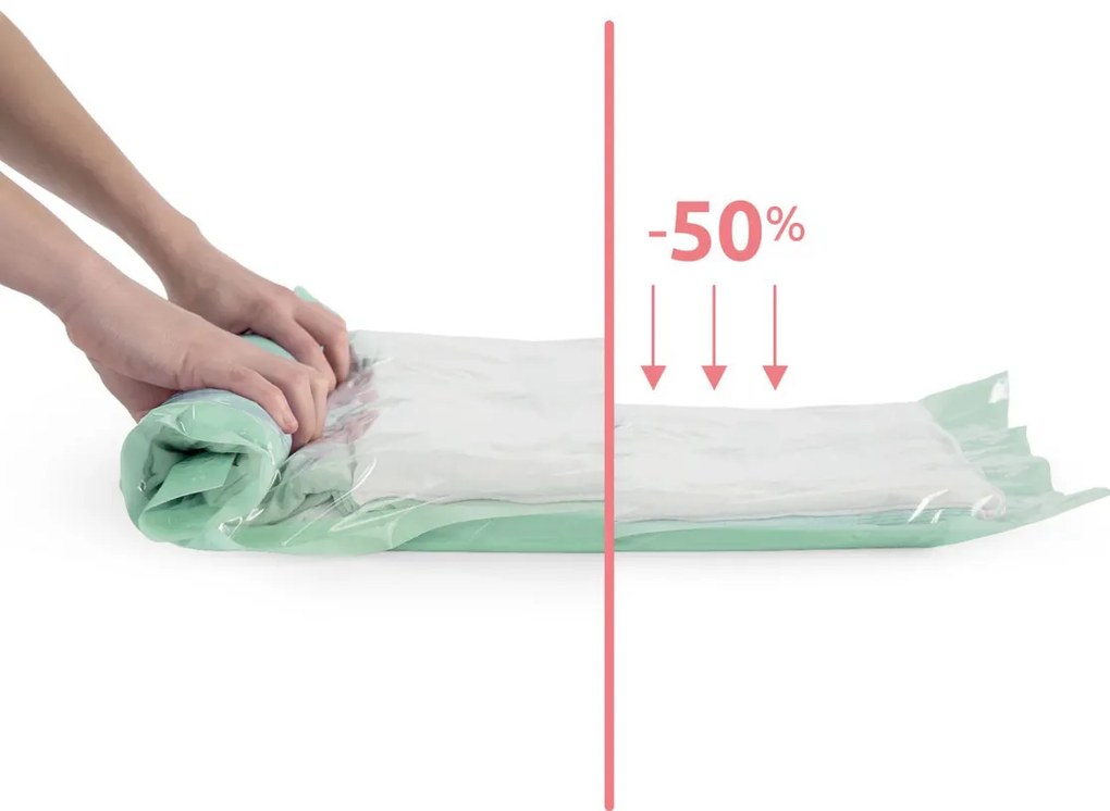 Compactor Zestaw podróżnych worków próżniowych JetRoll Bags L 50 l, 55 x 70 cm, 4 szt.