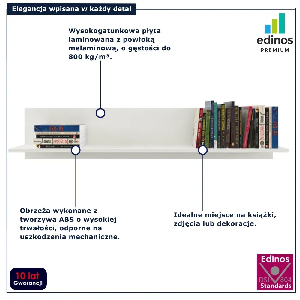 Klasyczna półka ścienna fineline crema N8-B44