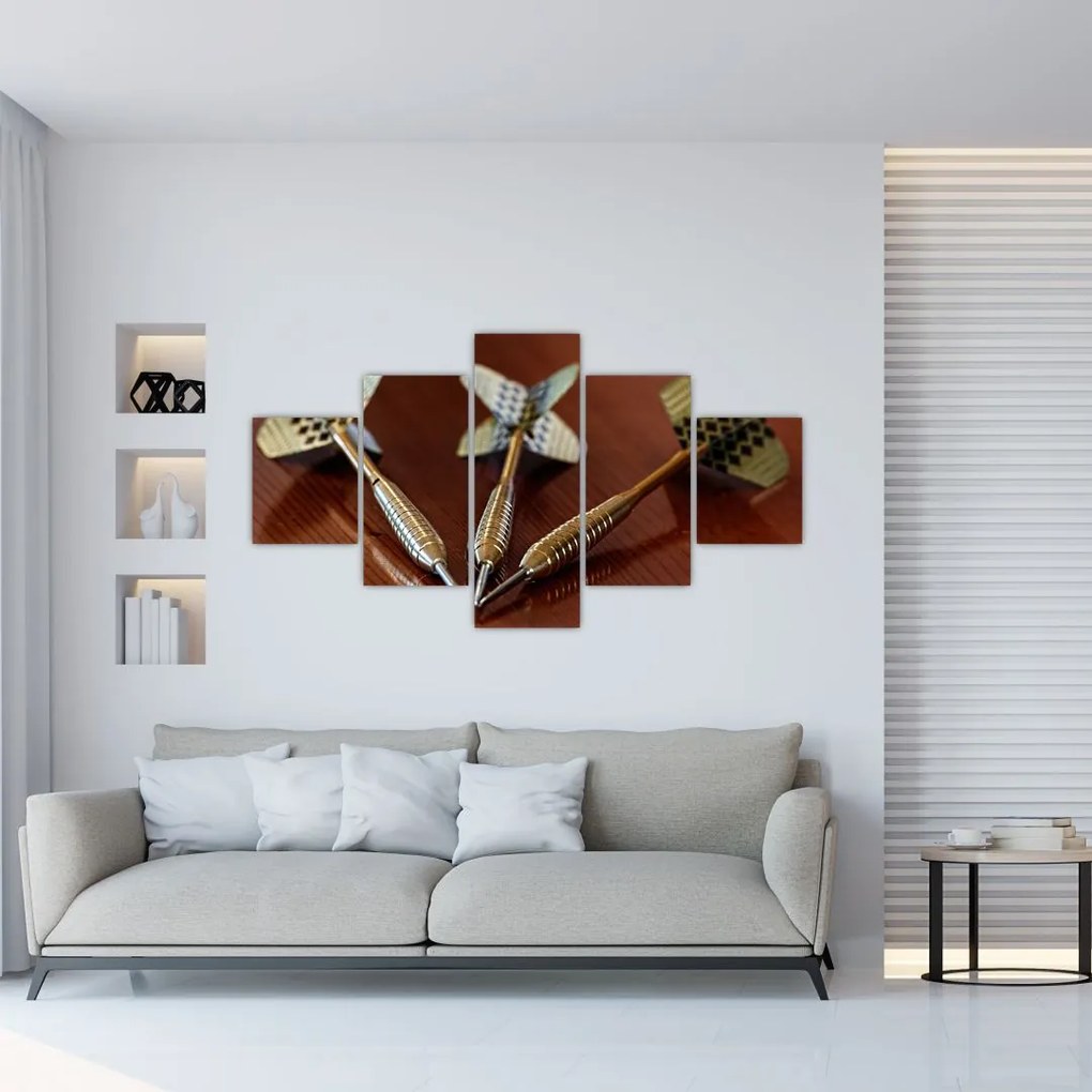 Obraz trzech strzałek (125x70 cm)