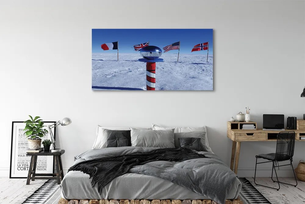 Fotoobraz na płótnie Brazylijska Flaga