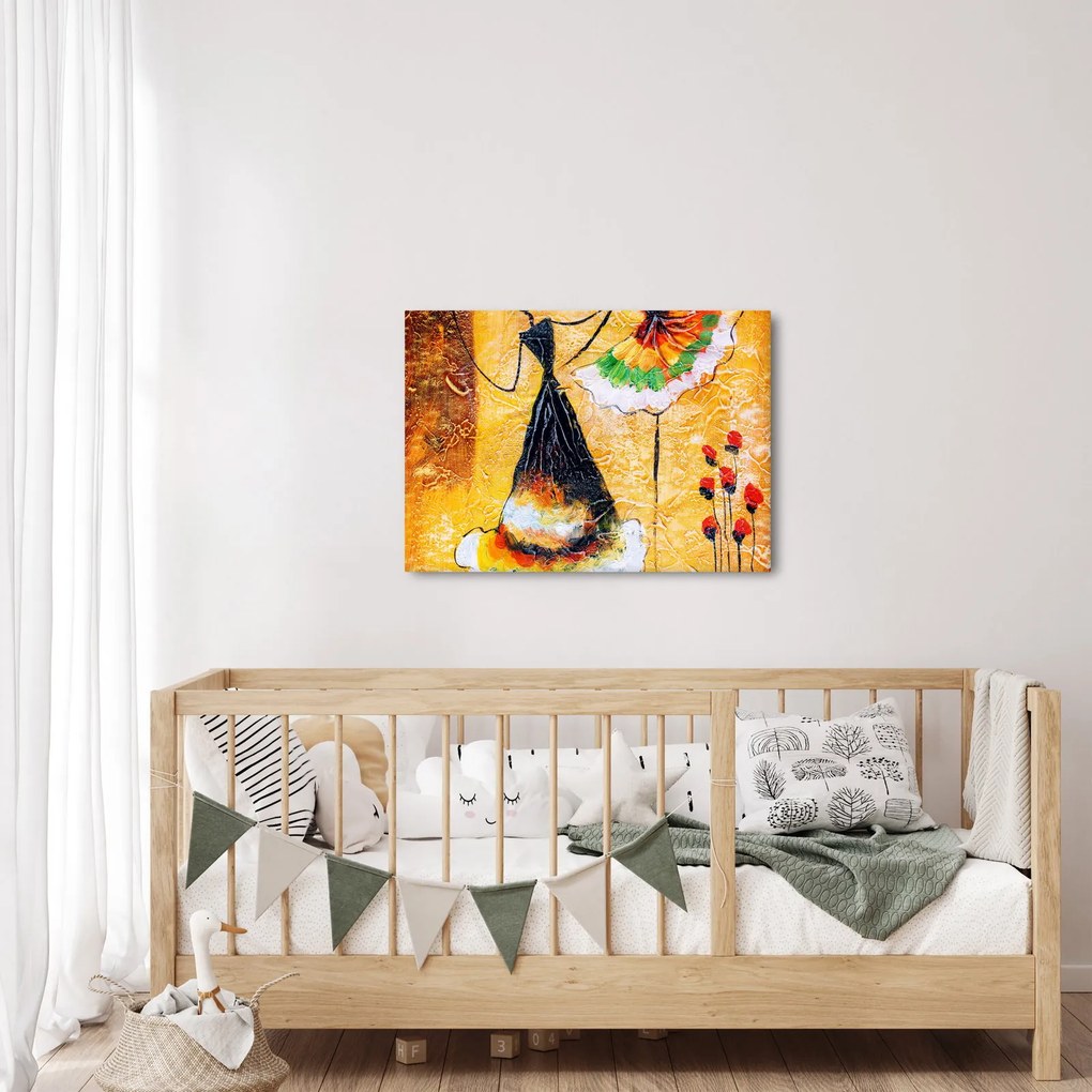Obraz - Tańczące baletnice, obraz olejny (70x50 cm)