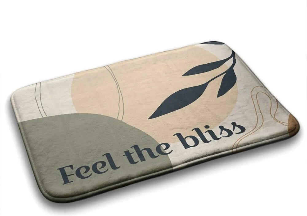 Dywanik antypoślizgowy do łazienki Dywanik antypoślizgowy do łazienki Roślina Liść