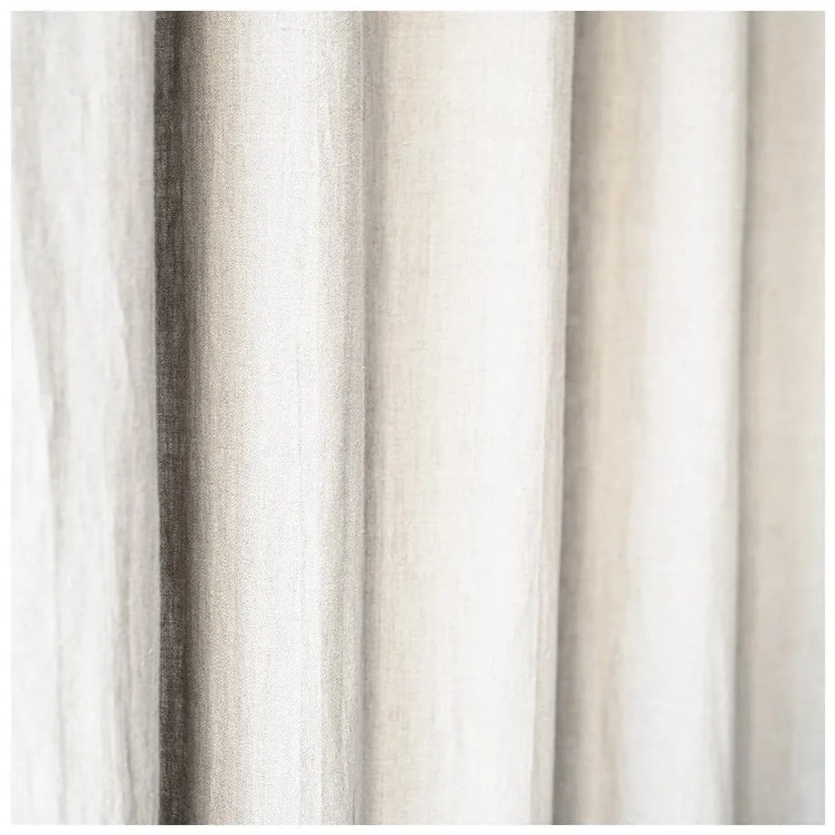 Biała zasłona 140x330 cm Night Time – Linen Tales